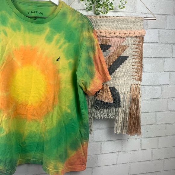 Nautica Tie Dye Tee SZ M - Picture 4 of 6